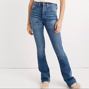 🆕 MADEWELL RIVET & THREAD Skinny Flare Jeans 28